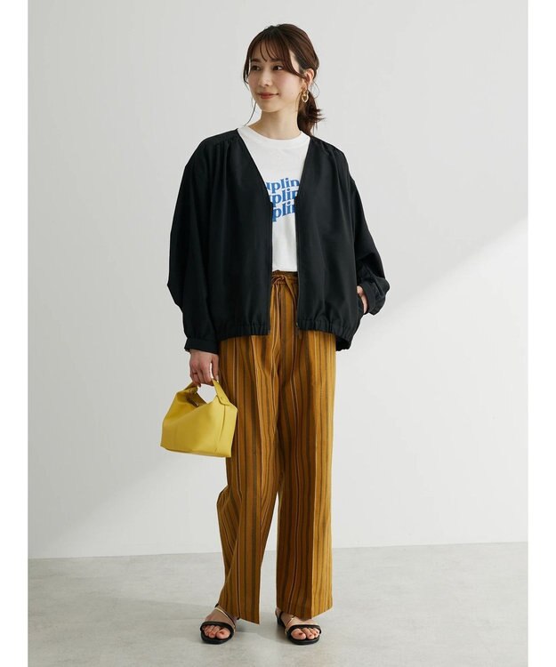 Green Parks ウエーブロゴボックスＴシャツ Off White