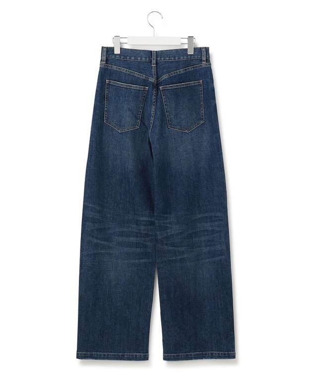 23区 S 【滝沢眞規子さん着用/VERY掲載/洗える】23区DENIM ストレッチ ワイドパンツ ウォッシュドブルー系