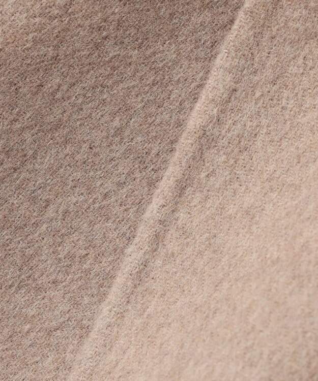BEIGE， BOW / ウールリバー コクーンチェスターコート Top Taupe