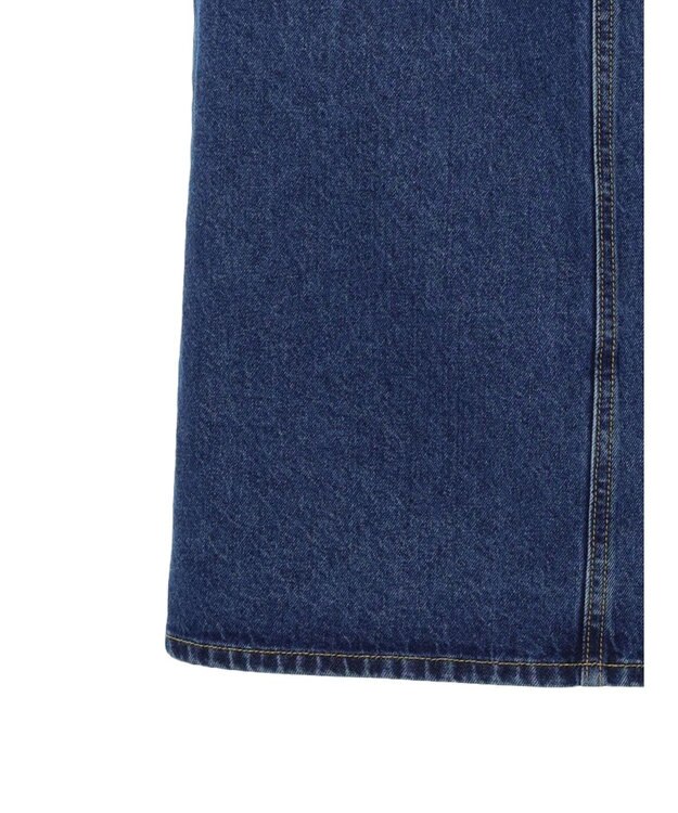 earth music&ecology ナローデニムスカート Medium Indigo