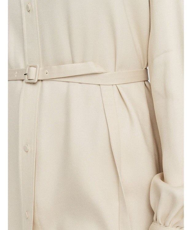 JOSEPH ビスコースツイル　シャツドレス Oat