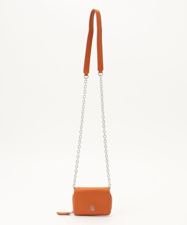 ICB チェーンウォレット テラコッタ系