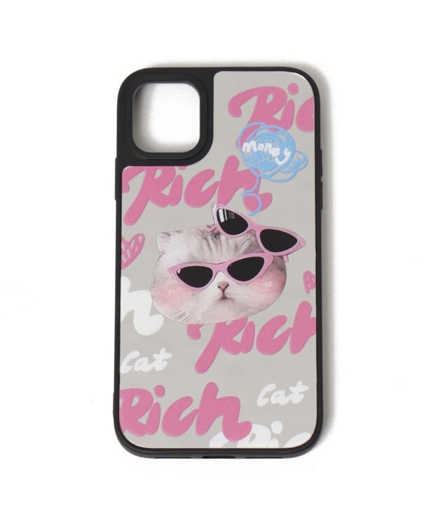 WEGO richキャットミラーiphoneケース 柄1