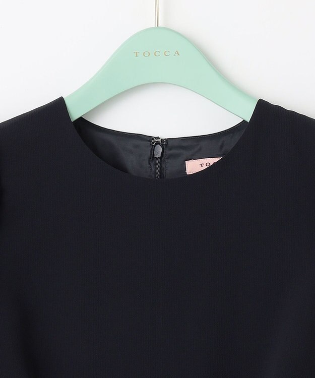 TOCCA 【洗える！】LAST FOREVER ブラウス ネイビー系