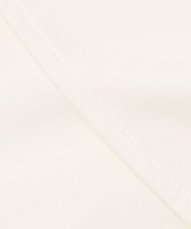 #Newans 【洗える】Aラインパフスリーブカットソー ホワイト