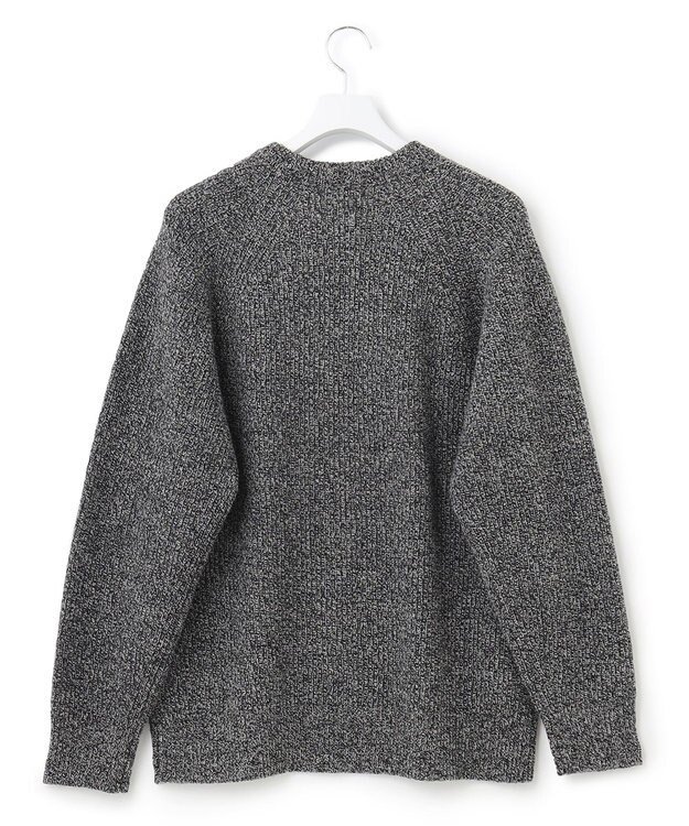 J.PRESS YORK STREET 【UNISEX】畦クループルオーバー ニット グレー系7