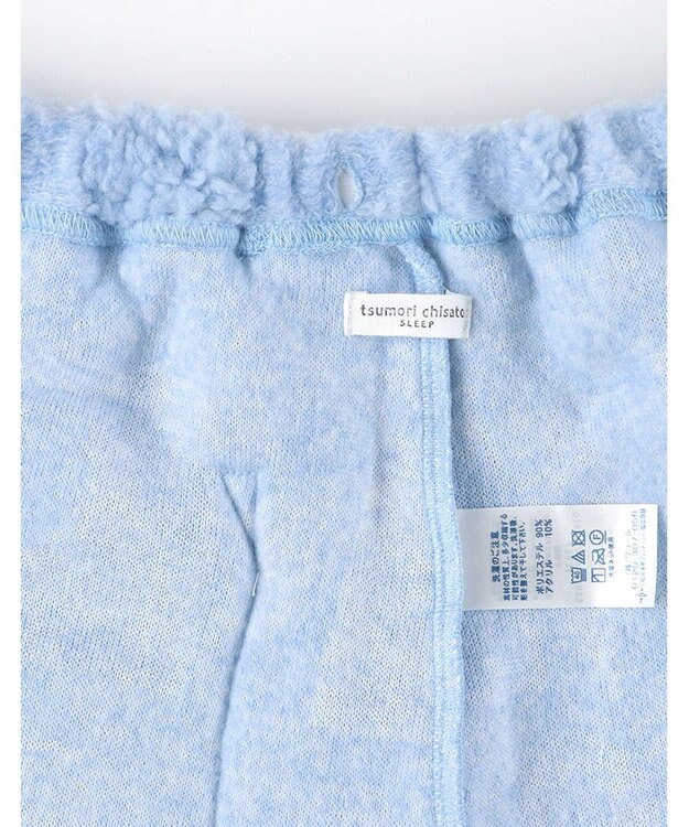 tsumori chisato SLEEP ツモリチサト ボトムス ロングパンツ ルームウェア ボア素材 冬 tsumori chisato SLEEP UOW411 /ワコール ブルー