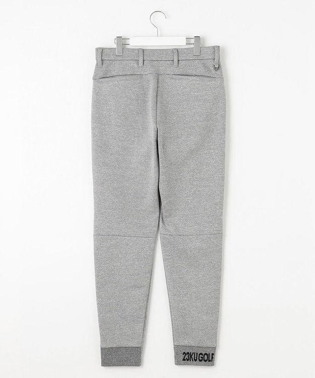 23区GOLF 【MEN】【ストレッチ】ボンディング ジャージー ライトグレー系