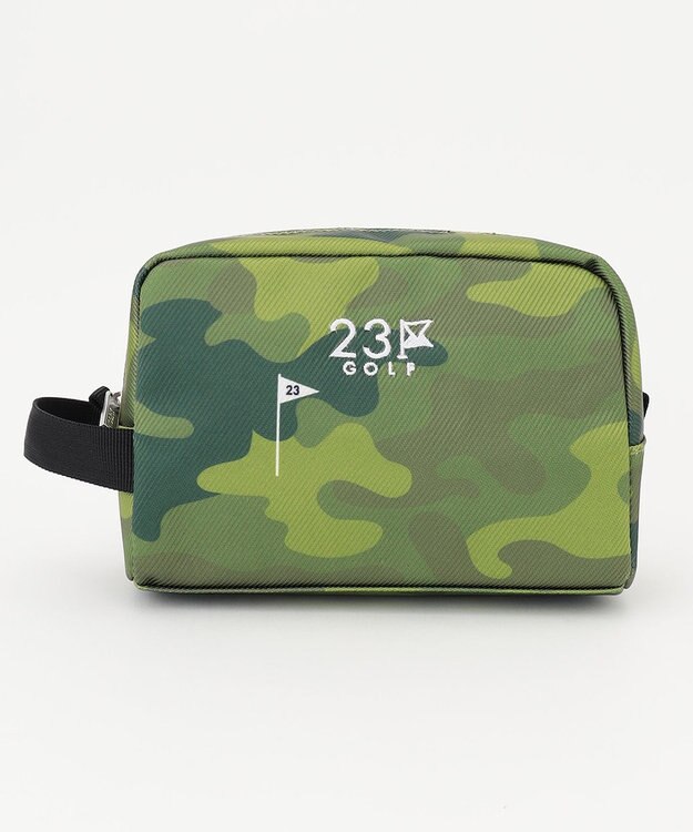 23区GOLF 【UNISEX】カモフラ柄ポーチ