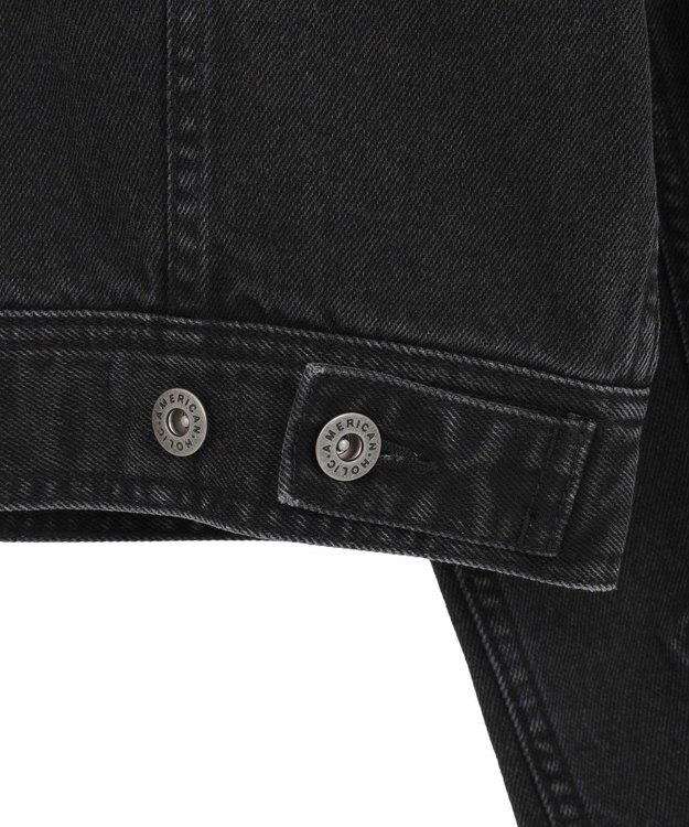 AMERICAN HOLIC WZIPデニムジャケット Black