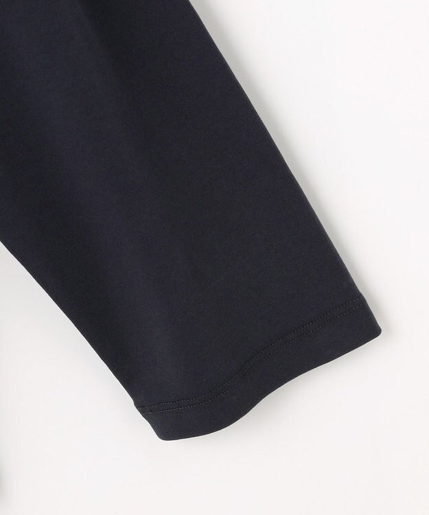 JOSEPH ABBOUD 【柔らかな肌触り】ソフトスムースダイヤロゴプリント Tシャツ ネイビー系