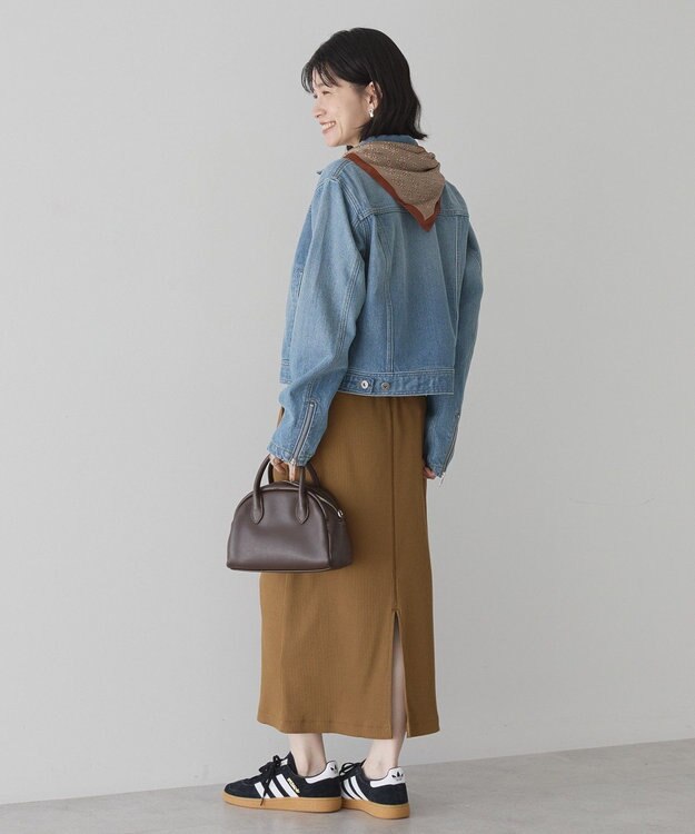 AMERICAN HOLIC WZIPデニムジャケット Light Indigo