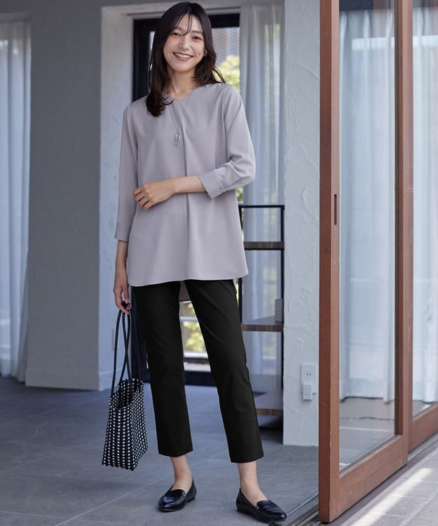 Tiaclasse 【新色追加・シーズンレス・日本製】エアシルキーパンツ ブラック