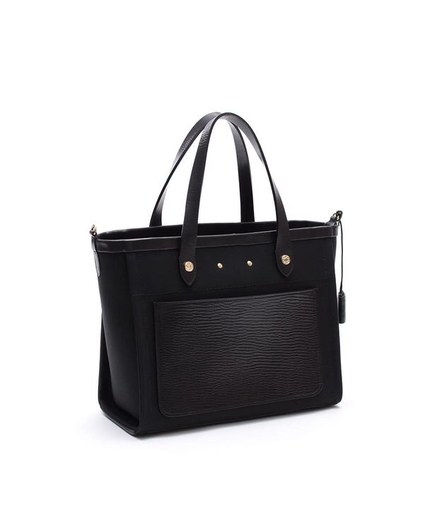 A.D.M.J. 【ファブリック】オフィサー/トート32cm(Dカン＋) BLACK