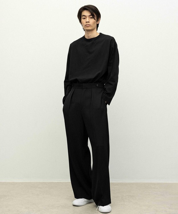 NAVE 【ReNAVE】ファンクションT ロングスリーブＴシャツ ブラック系