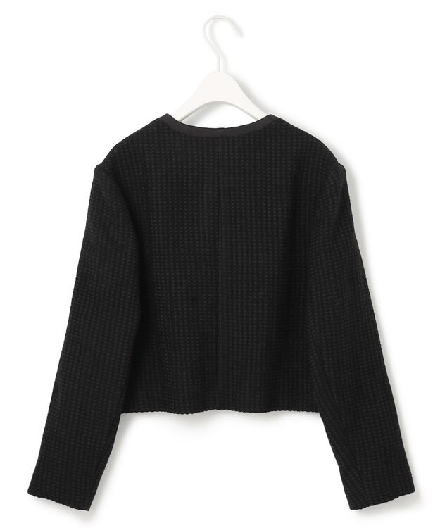 ICB Splittweed ノーカラージャケット ブラック系