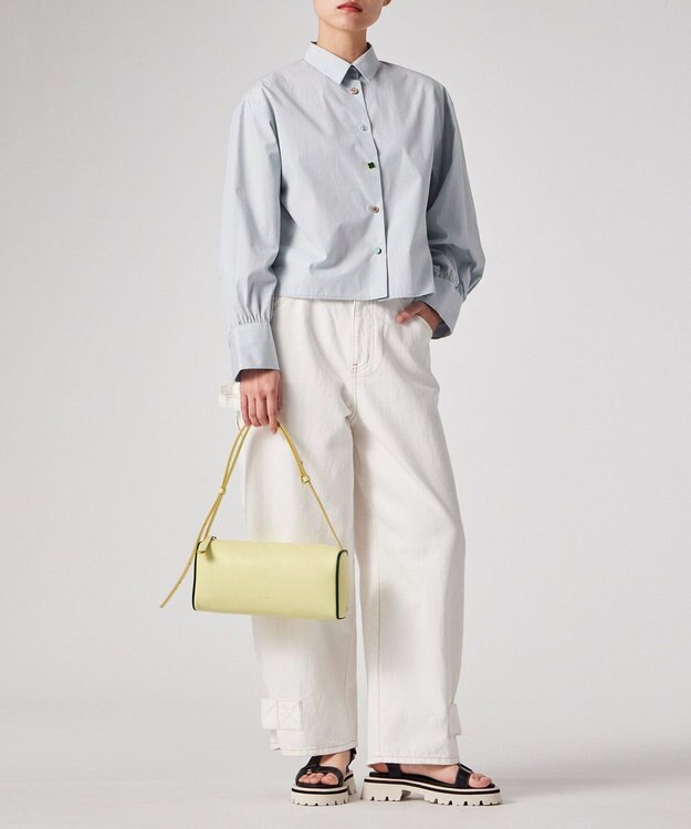 Paul Smith スクエアショルダー バッグ ライトイエロー