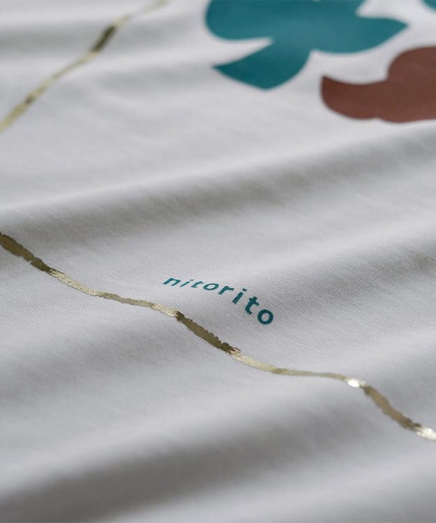 nitorito 【UNISEX】irodori Tシャツ blue