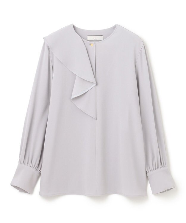 BEIGE， CINDY / アシンメトリーブラウス Ice blue