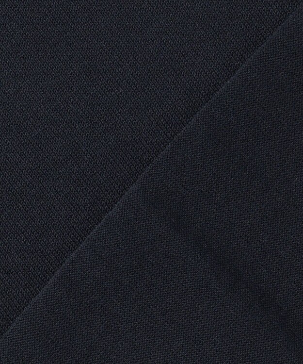 J.PRESS LADIES BASIC HT COTTON クルーネック ニット ネイビー系