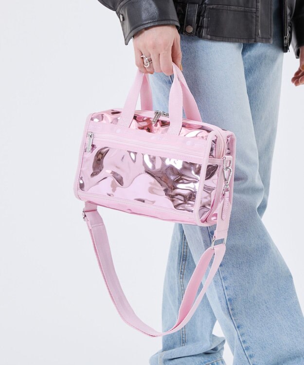 LeSportsac MIR MINI DUFFEL CROSSBDY/ピンクアメジスト ピンクアメジスト