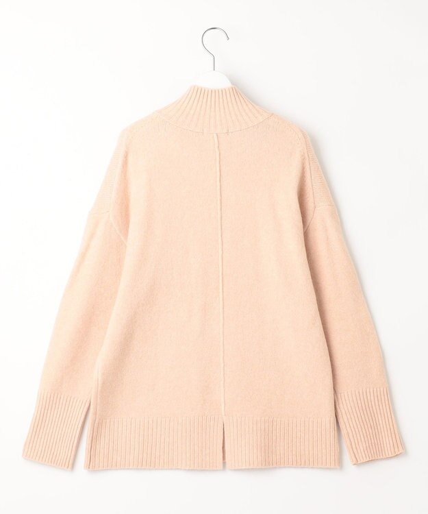 Feroux 【洗える・古畑星夏さん着用】ハイネックニット プルオーバー ピンク系