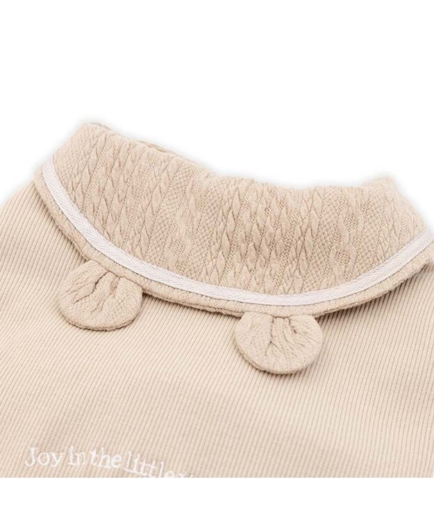 PET PARADISE ペットパラダイス くまちゃん襟 プレミアム ペティヒート Tシャツ 小型犬 モカ