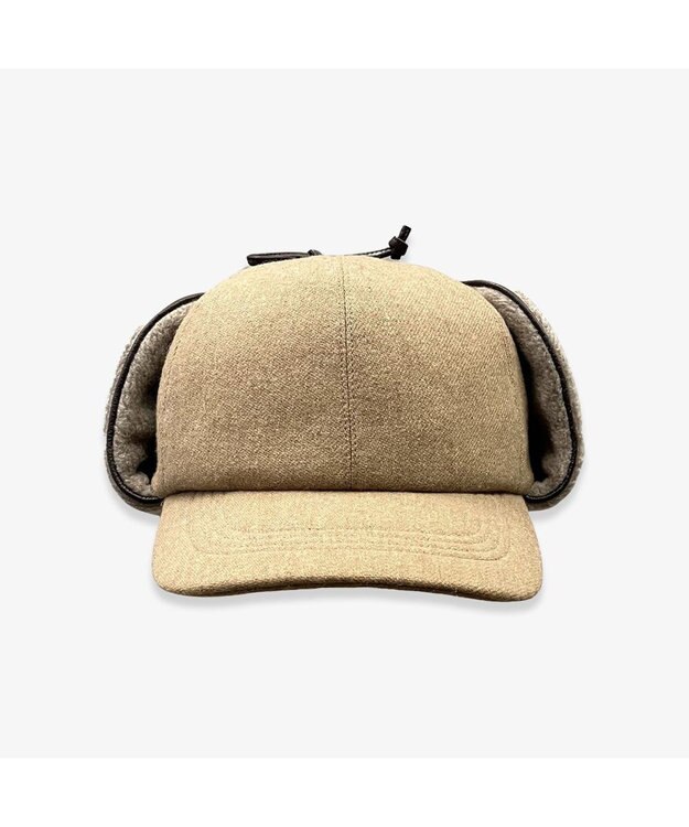 林八百吉商店 un chapeau オリジナルフライトキャップ ベージュ