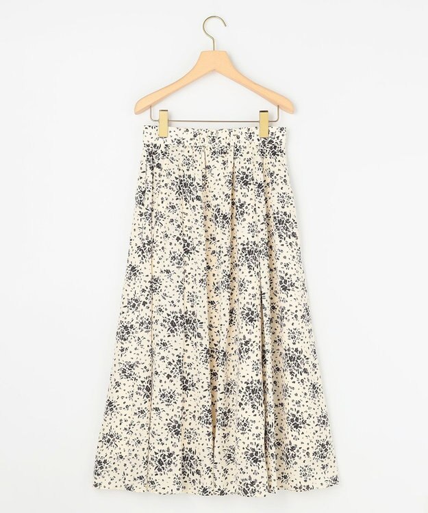 組曲 S 【先行予約】モザイクフラワープリント スカート アイボリー系5