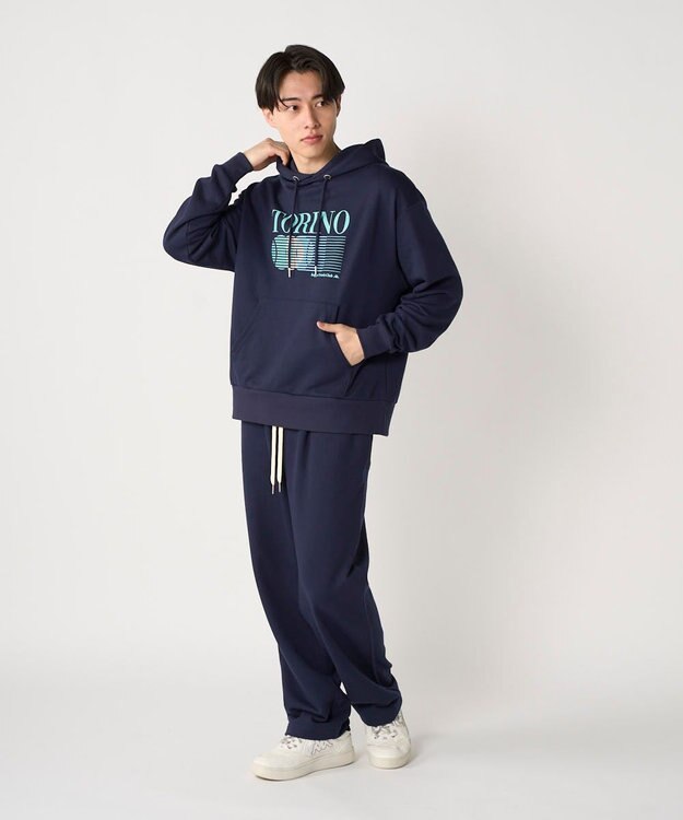 OP／FILA 【Kappa】ウェルネスクラブフーディー ネイビー