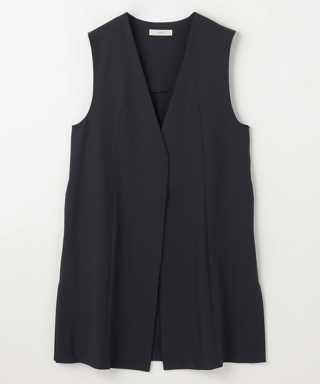 ANY L 【洗濯機可/ストレッチ/セットアップ可】イージーケアストレッチジレ ネイビー