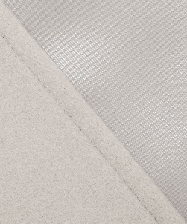 J.PRESS LADIES ショートビーバー スタンドカラー コート ベージュ系