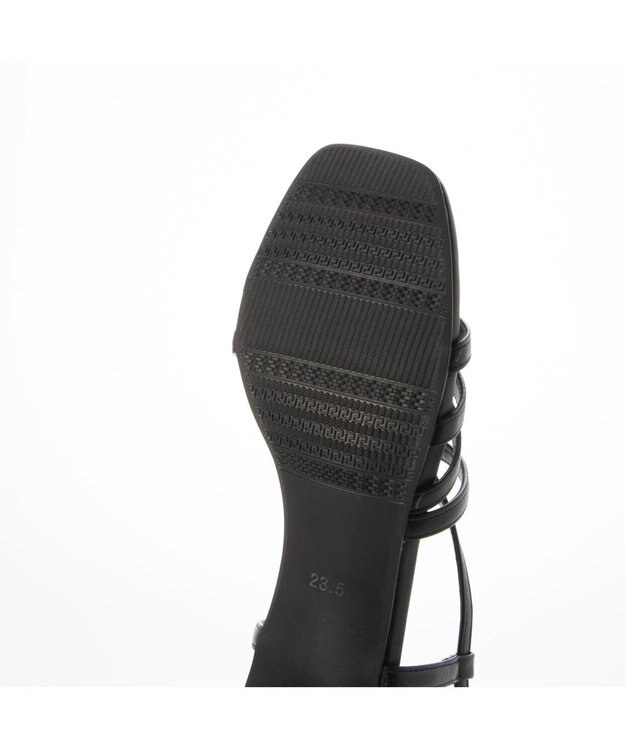 Riz raffinee <Riz raffinee>アンクルストラップサンダル ブラック