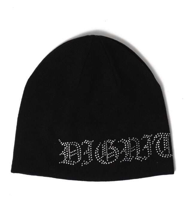 WEGO ラインストーンシングルニットワッチ ブラック