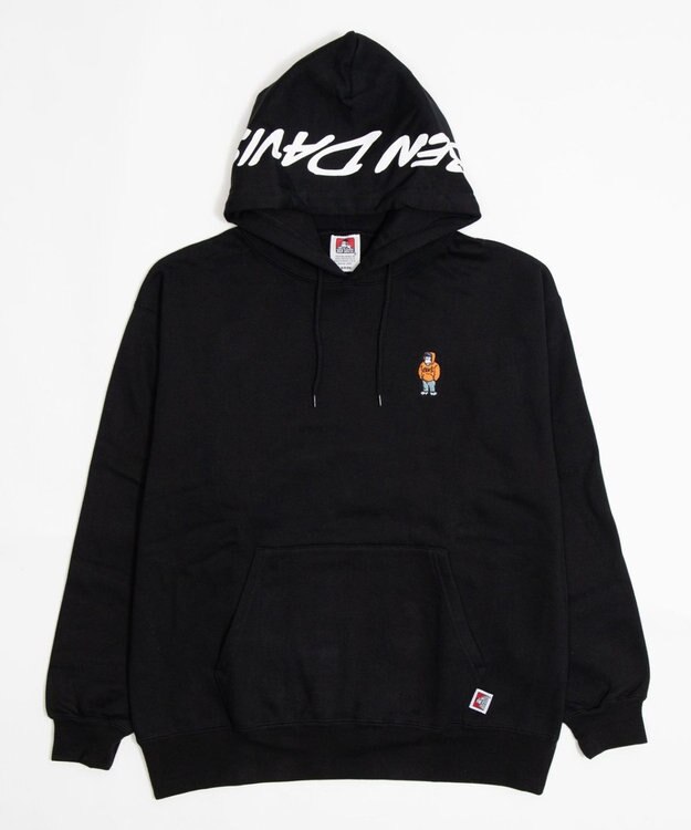 WEGO BENDAVISグラフィックプルパーカー ダークグリーン