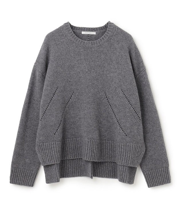BEIGE， LIART / クルーネックニット M Gray