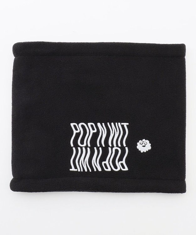 PW CIRCULUS NEWデザイン！【UNISEX】WAVY ネックウォーマー ゴルフ ブラック系