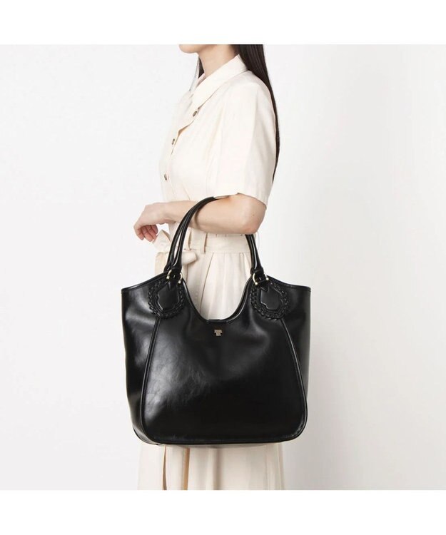 ANNA SUI ジーナ トートバッグ クロ