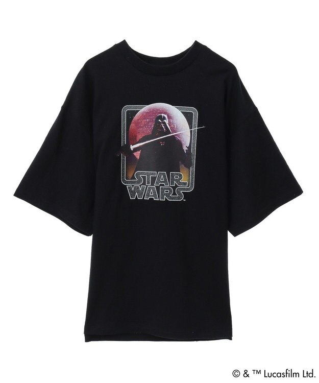 Green Parks ＳＴＡＲ　ＷＡＲＳ／グラフィック半袖ＢＩＧＴＥＥ Black