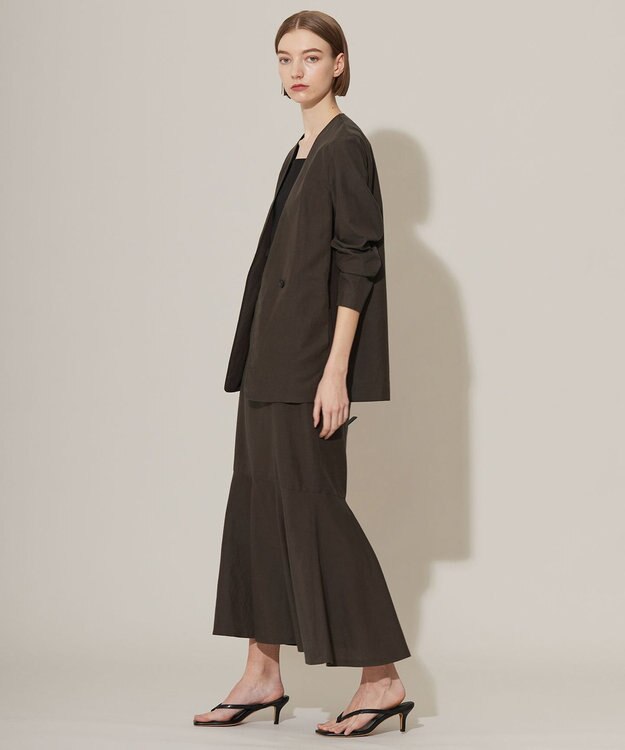 ICB 【接触冷感・洗える】 UnleashLite ノーカラージャケット ソイル系