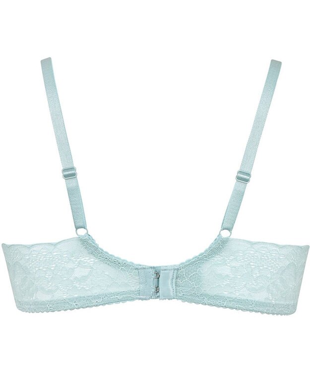 WACOAL ルジェ 【リボンブラ】 ブラジャー キレイな谷間をメイク 動いても谷間をキープ スムージング(脇から背中) ブラ レディース BCA744 /ワコール ターコイズ