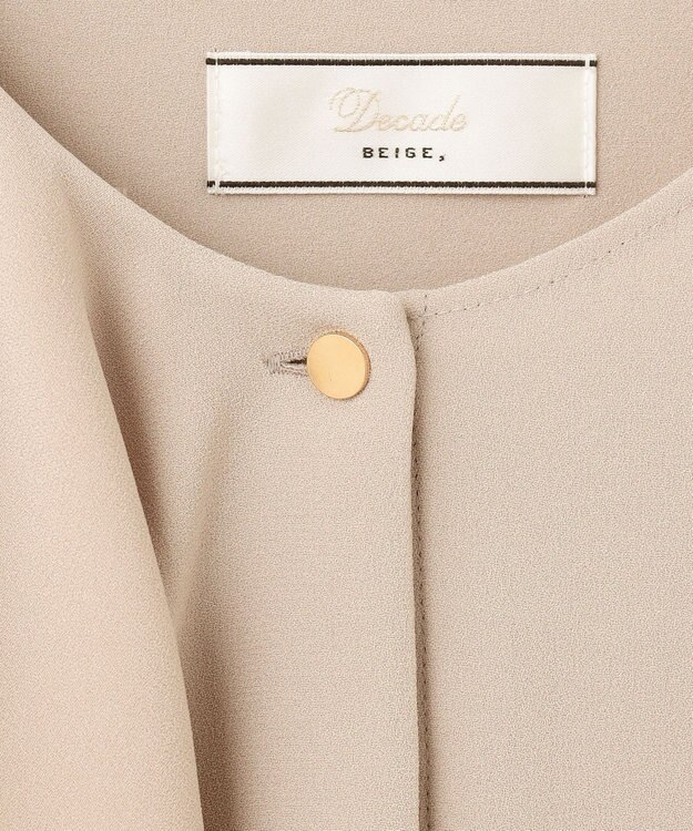 BEIGE， CINDY / アシンメトリーブラウス Sand