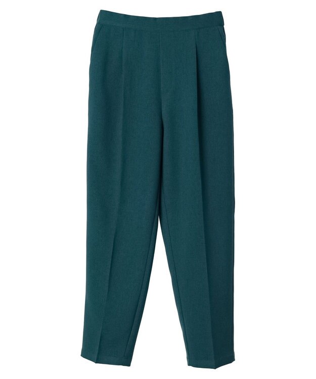 earth music&ecology テーパードパンツ Blue Green