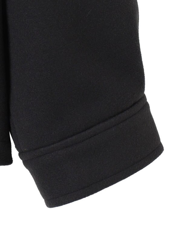 WEGO 【ユニセックス着用ITEM】メルトンショートZIPブルゾン ブラック