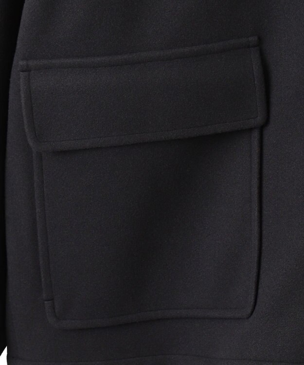 WEGO 【ユニセックス着用ITEM】メルトンショートZIPブルゾン ブラック