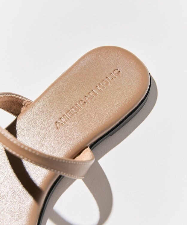 AMERICAN HOLIC リングトングサンダル Mocha