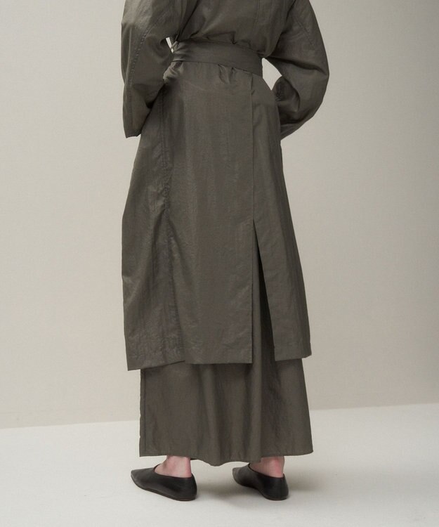 ATON WASHER NYLON | リーファーコート CHARCOAL GRAY