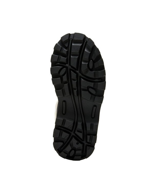 STEVE MADDEN FIRE PLACE 厚底キルティングファーシューズ ブラック