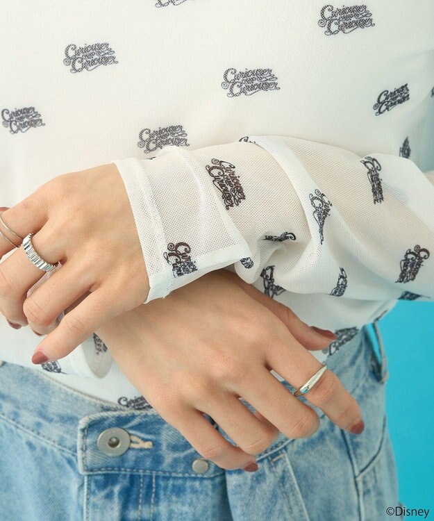 earth music&ecology ふしぎの国のアリス／プリントシアーインナー White