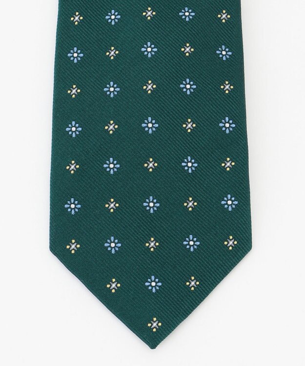 J.PRESS MEN 【VINTAGE JACQUARD COLLECTION】小紋柄 ネクタイ パイングリーン系8